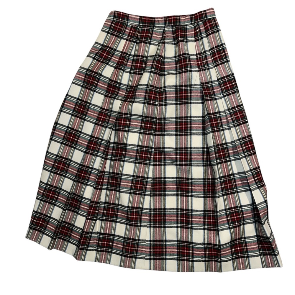 NWT Vintage Point of View Plaid Skirt